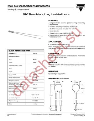 238164063331 datasheet  